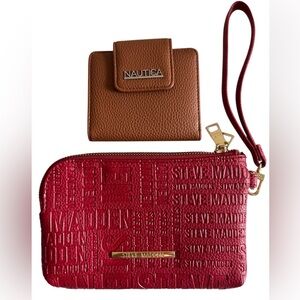 Steve Madden & Náutica Women’s Wallets Red & Brown